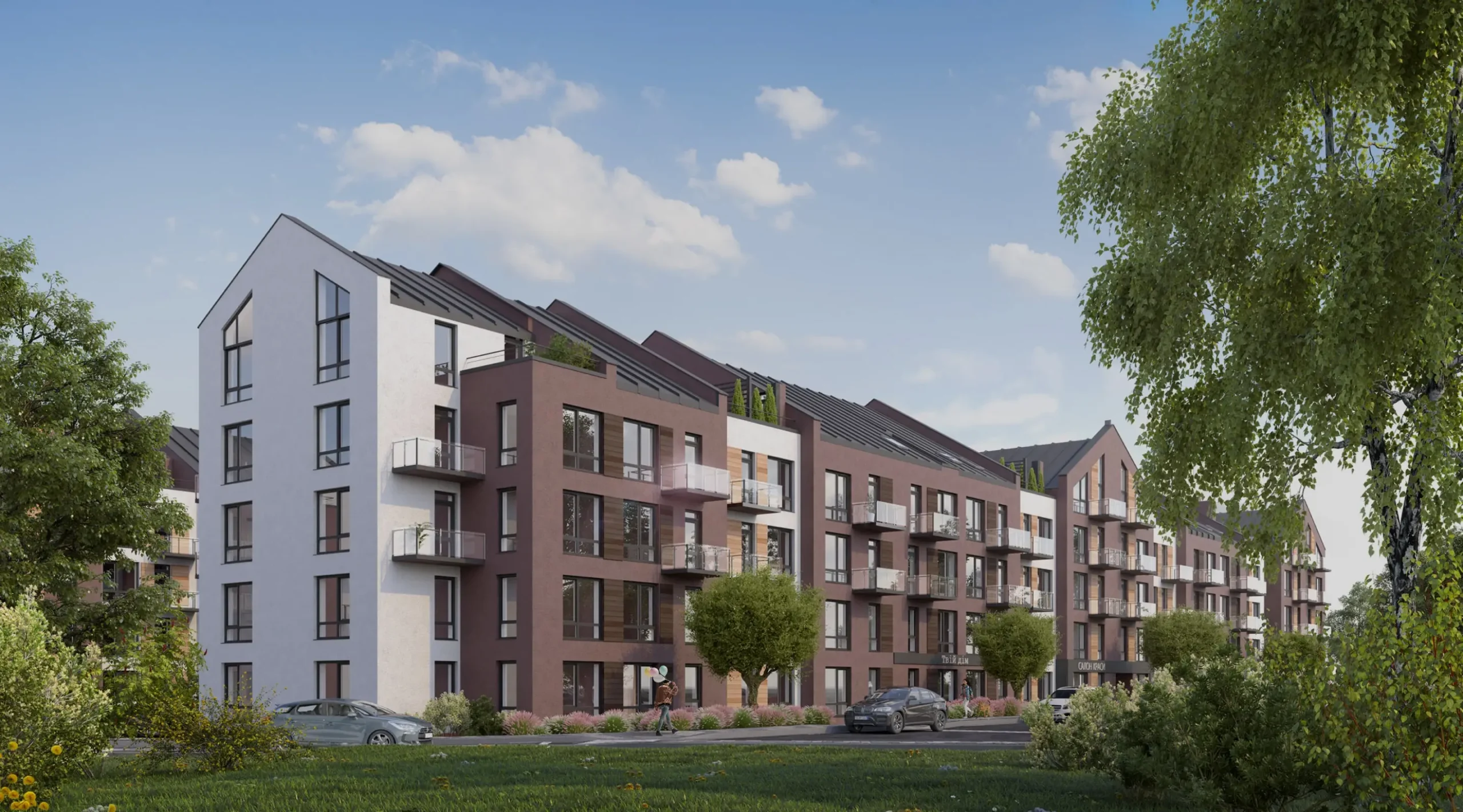 Residential complex in Irpin